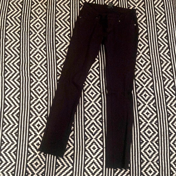 Black Skinny Jeggings Size Small - Picture 1 of 1